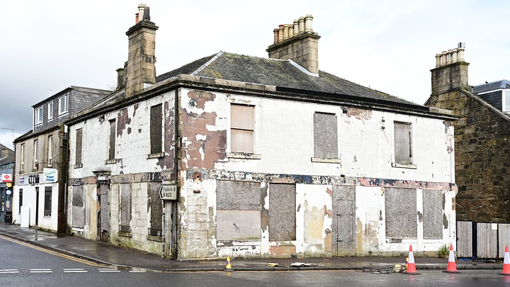 The Royal Hotel lay abandoned for decades and was an eyesore