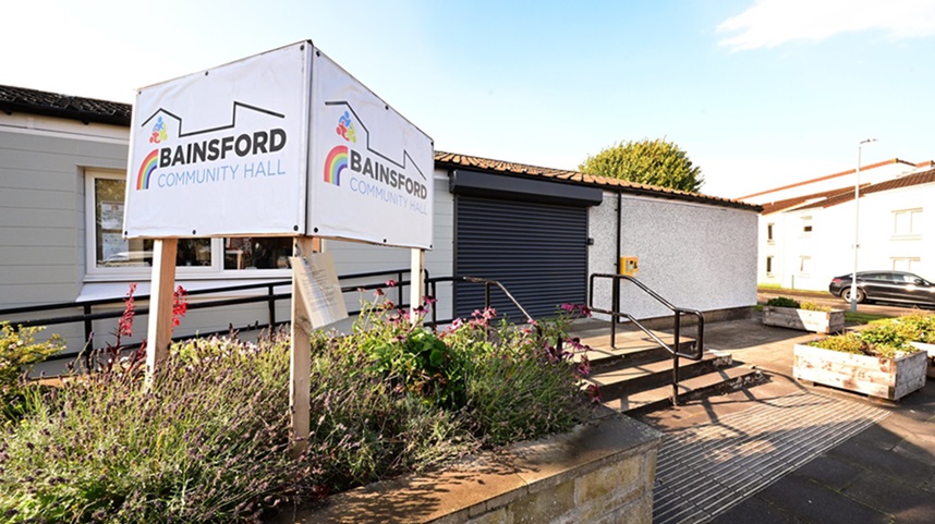 The exterior of Bainsford Community Hall 