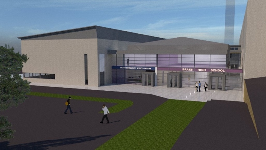 Braes HS artist impression