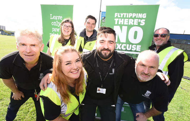 News - Waste team's litter prevention efforts recognised | Falkirk Council